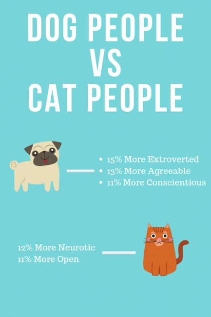 Research Shows Personality Differences In Dog People Vs. Cat People